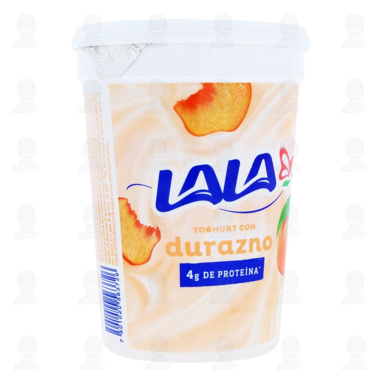 Yoghurt Lala Durazno, 900 gr.