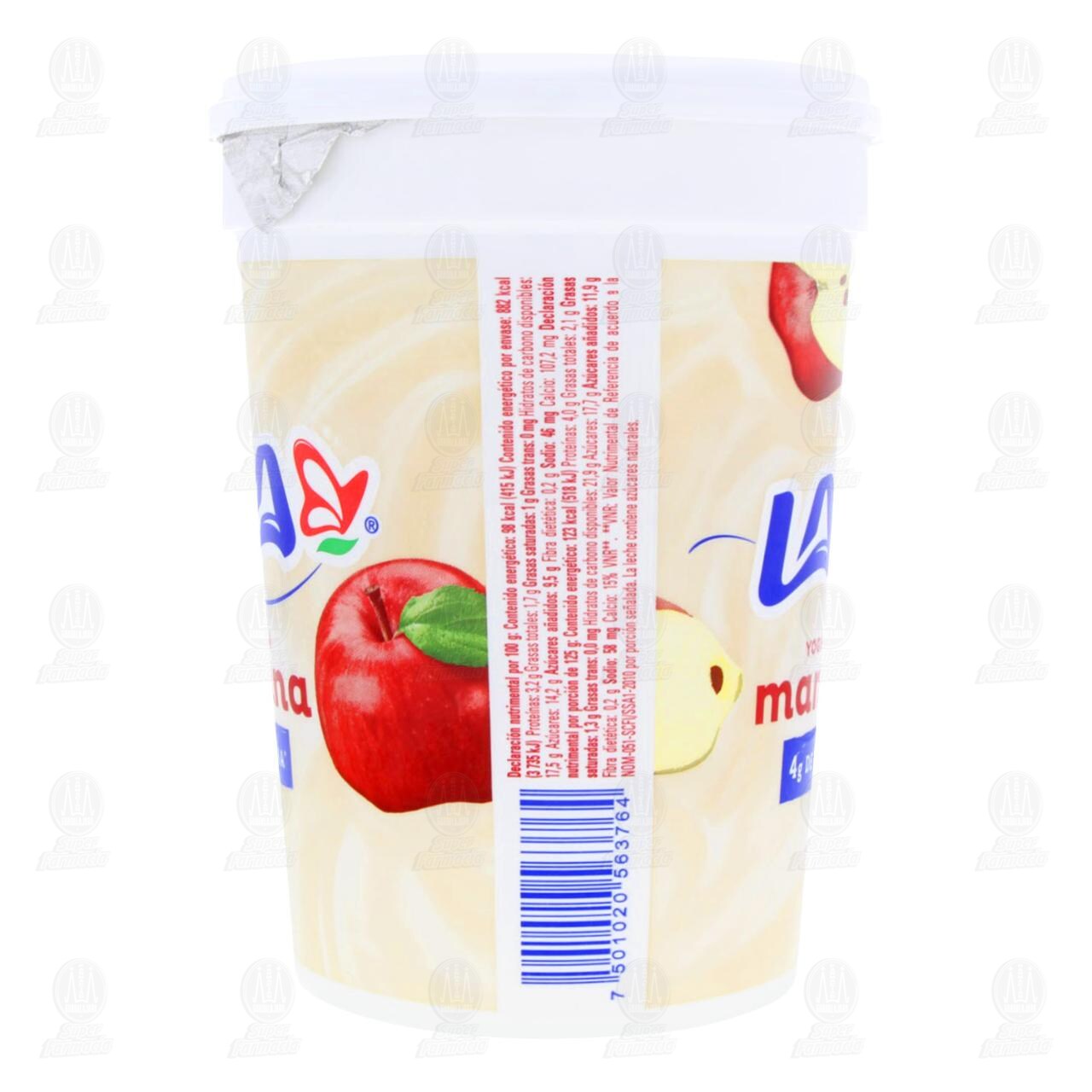Yoghurt Lala Manzana, 900 gr. image number 2