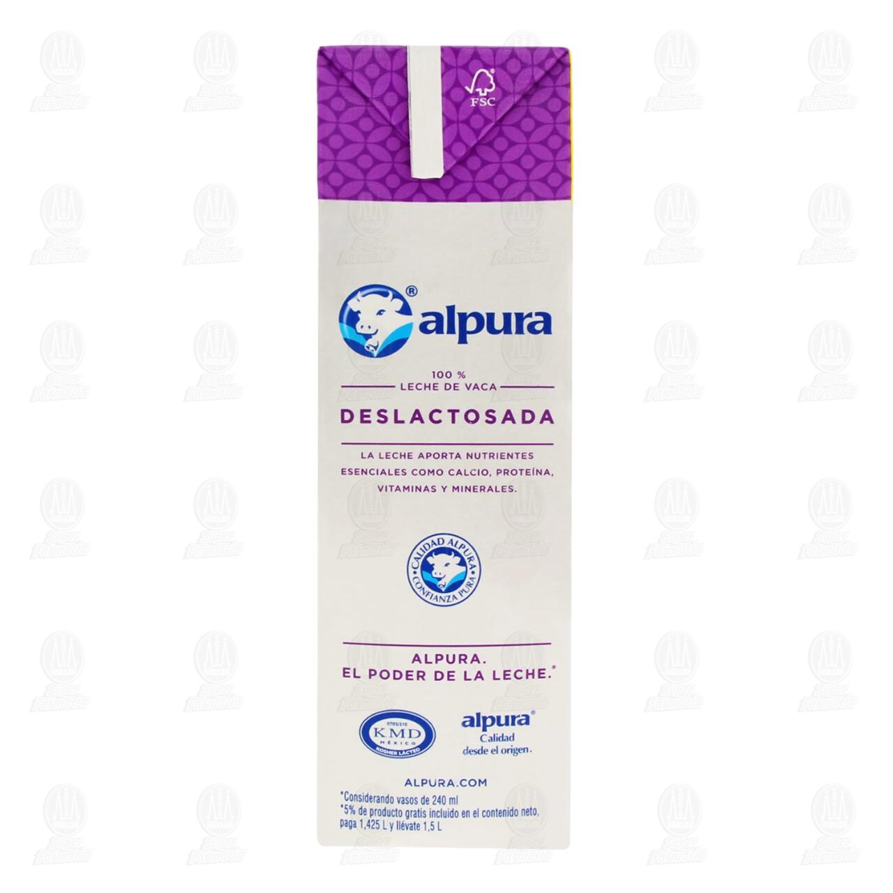 Leche Deslactosada Alpura Ultrapasteurizada, 1.5 l. image number 4