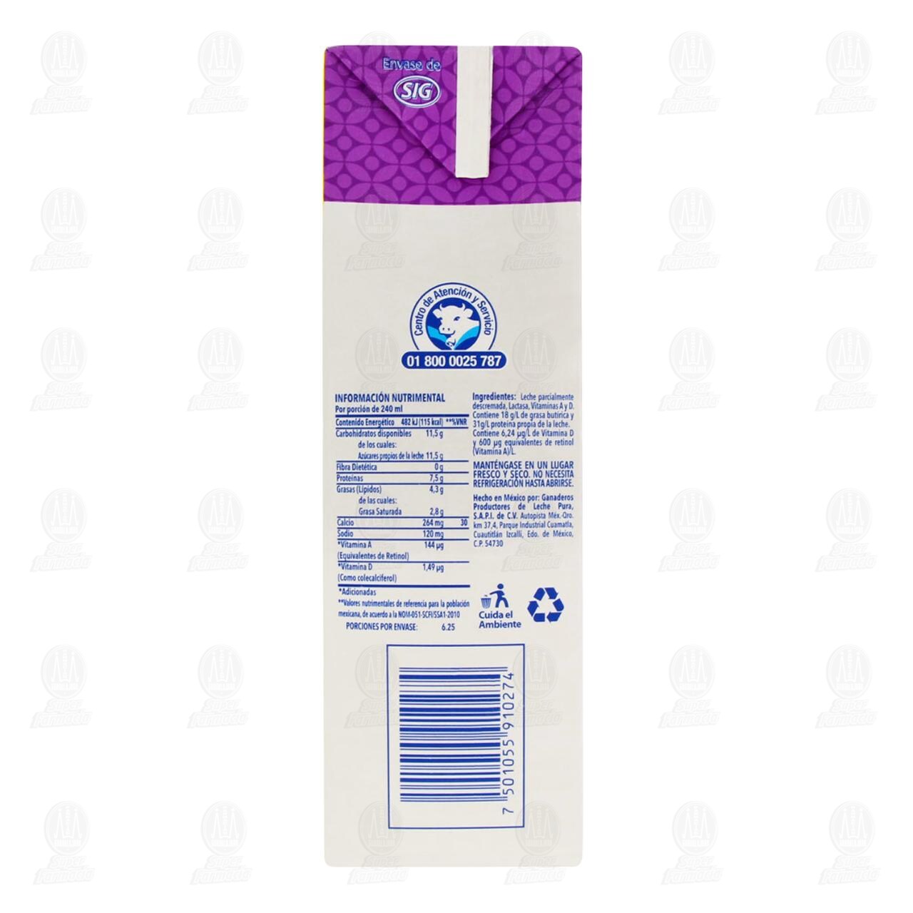 Leche Deslactosada Alpura Ultrapasteurizada, 1.5 l. image number 3