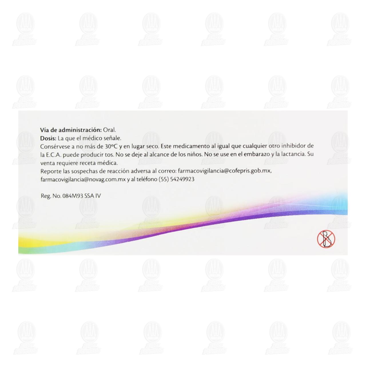 Captopril 25 mg, 30 Tabletas Pharmalife. image number 2