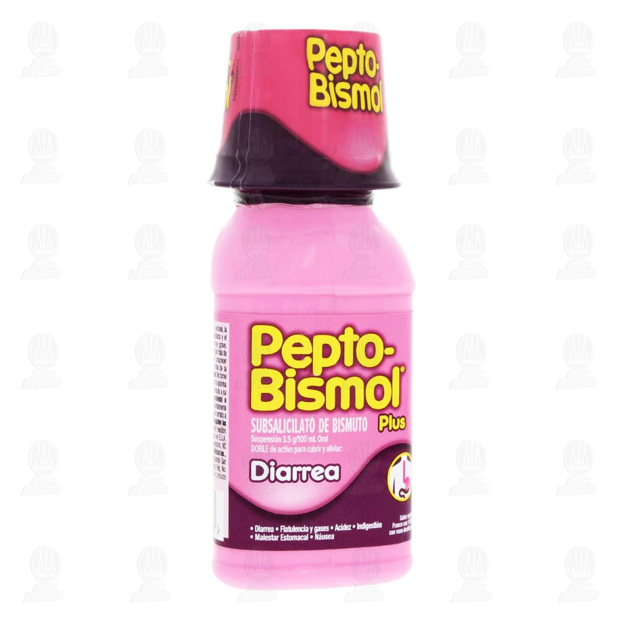 Pepto-Bismol Plus Diarrea Suspensi&oacute;n Sabor Original, 118 ml. image number 0