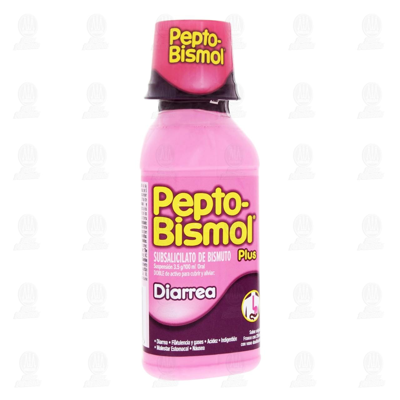 Imagen para Pepto-Bismol Plus Diarrea Suspensión Sabor Original, 236 ml.