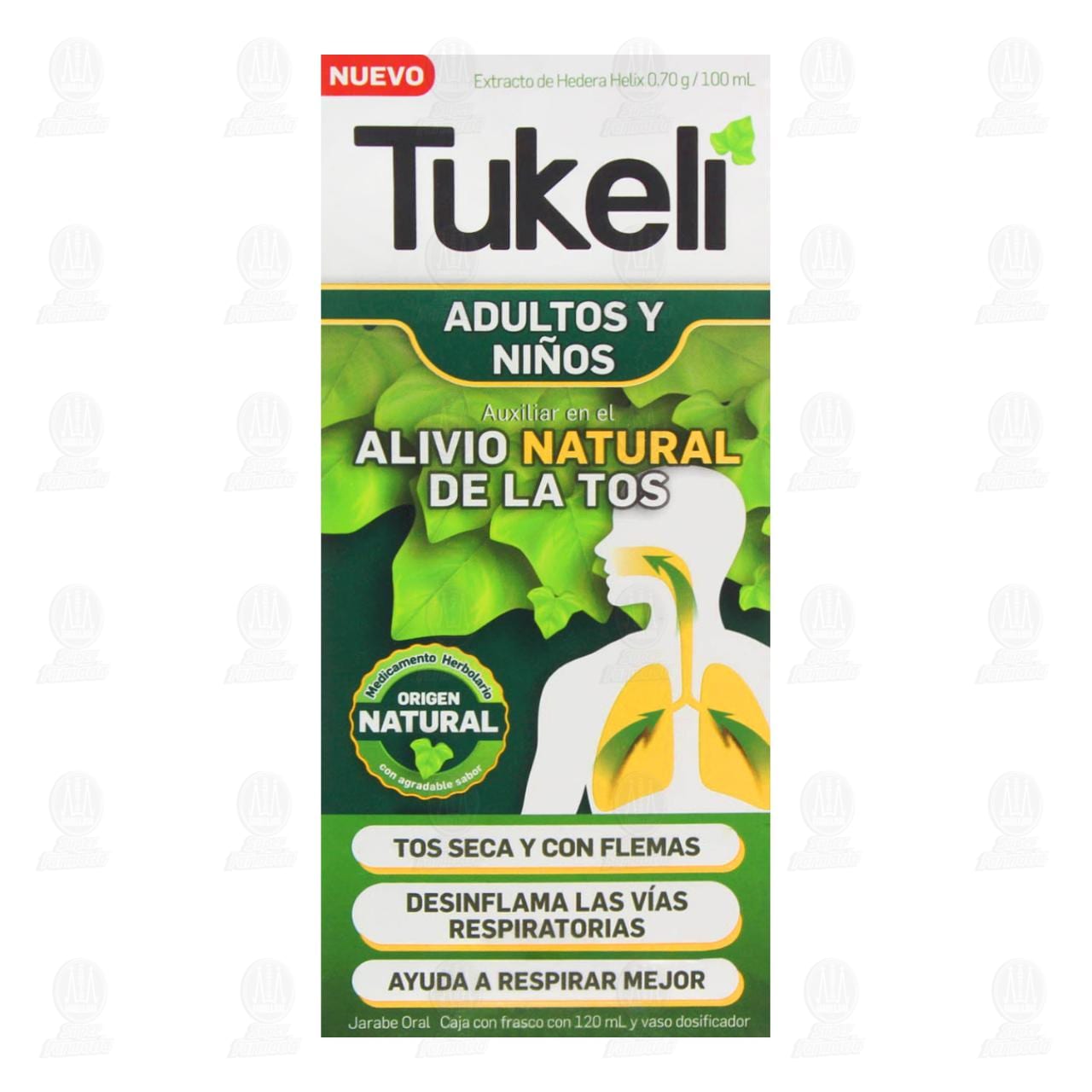 Tukeli Jarabe Adultos y Ni&ntilde;os, 120 ml. image number 1