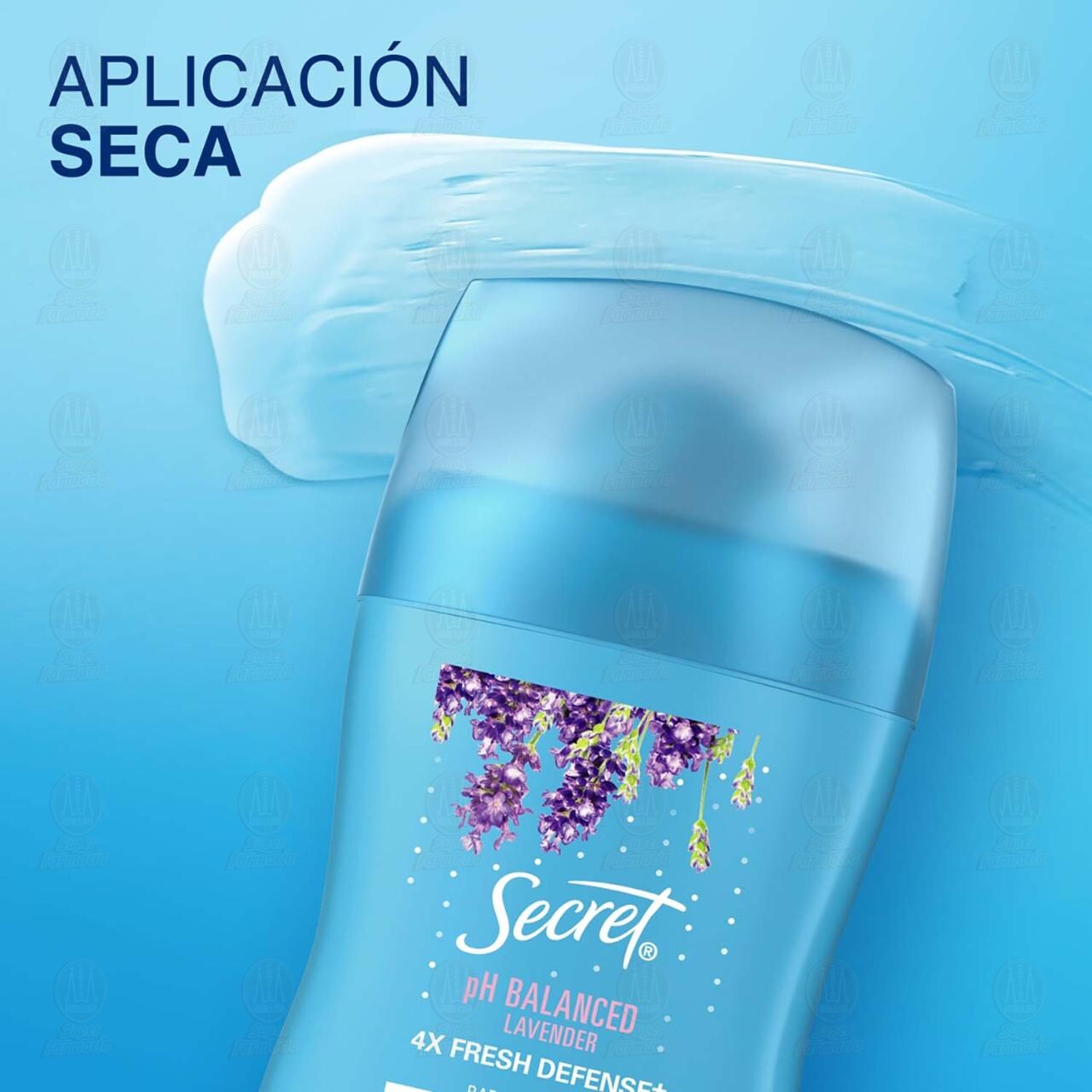 Antitranspirante Secret Ph Balanced Lavender en Barra, 45 gr. image number 3