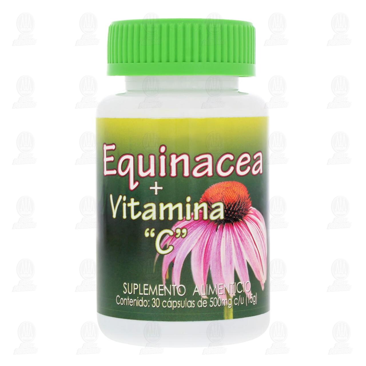 Anahuac Equinacea + Vitamina C 500 mg, 30 Cápsulas. image number 1