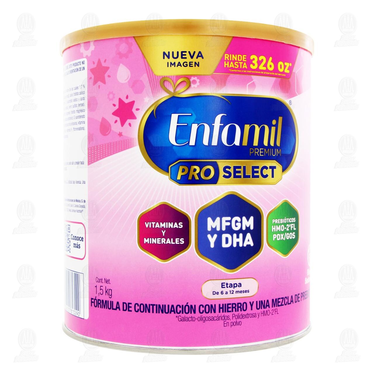 Enfamil Premium Pro Select Etapa 2 F&oacute;rmula Infantil de 6 a 12 Meses, 1.5 kg. image number 0