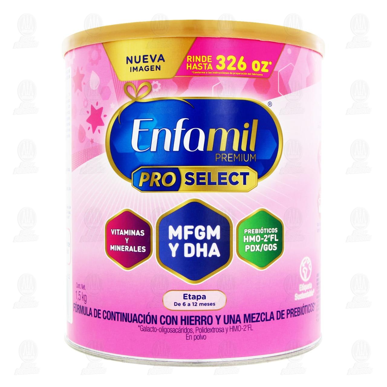 Enfamil Premium Pro Select Etapa 2 F&oacute;rmula Infantil de 6 a 12 Meses, 1.5 kg. image number 1