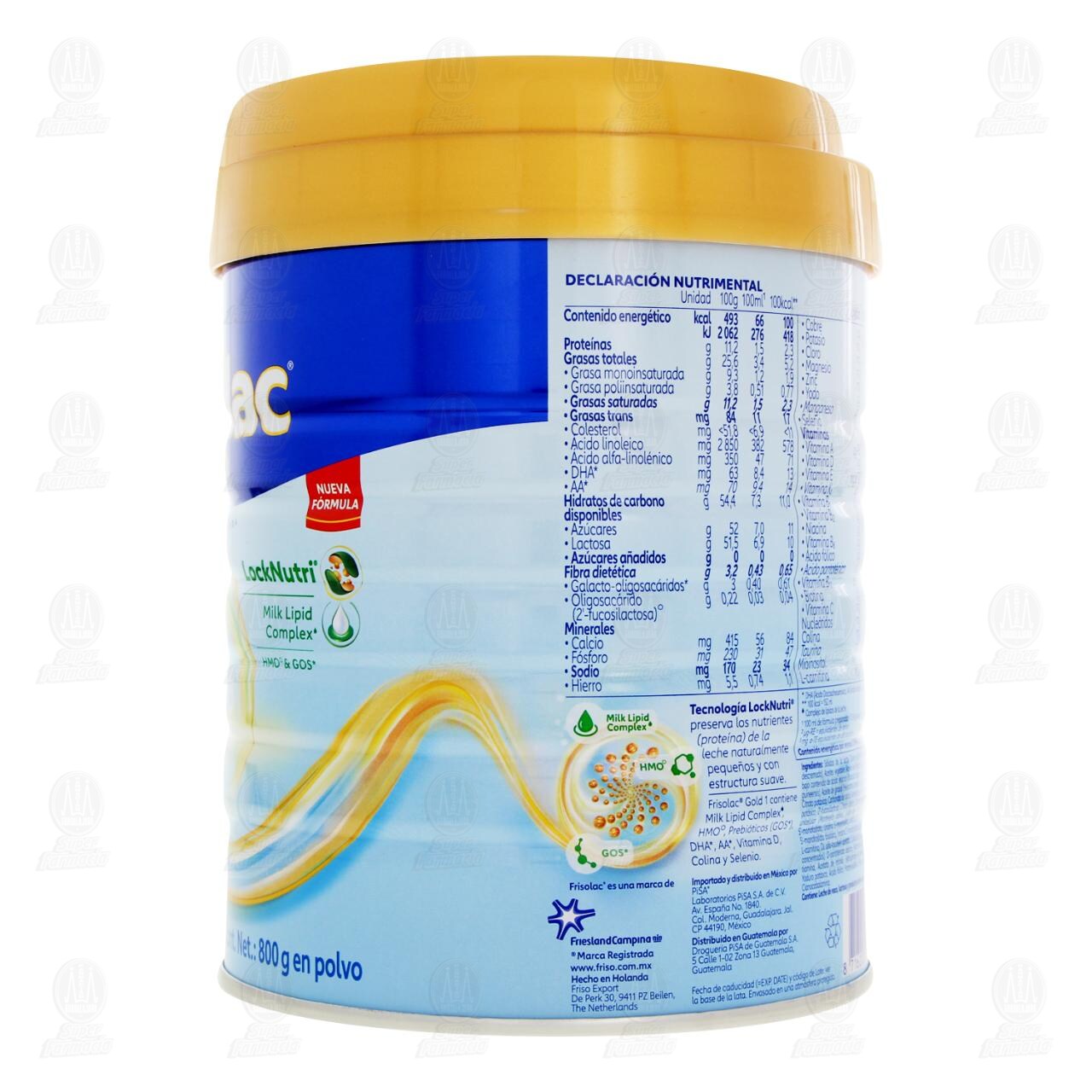 Frisolac Gold Etapa 1 F&oacute;rmula para Lactantes, 800 gr. image number 2