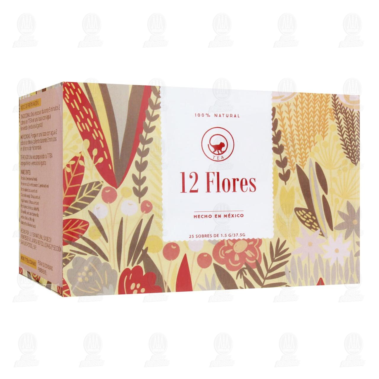 Té Titea 12 Flores, 37.5 gr. image number 0