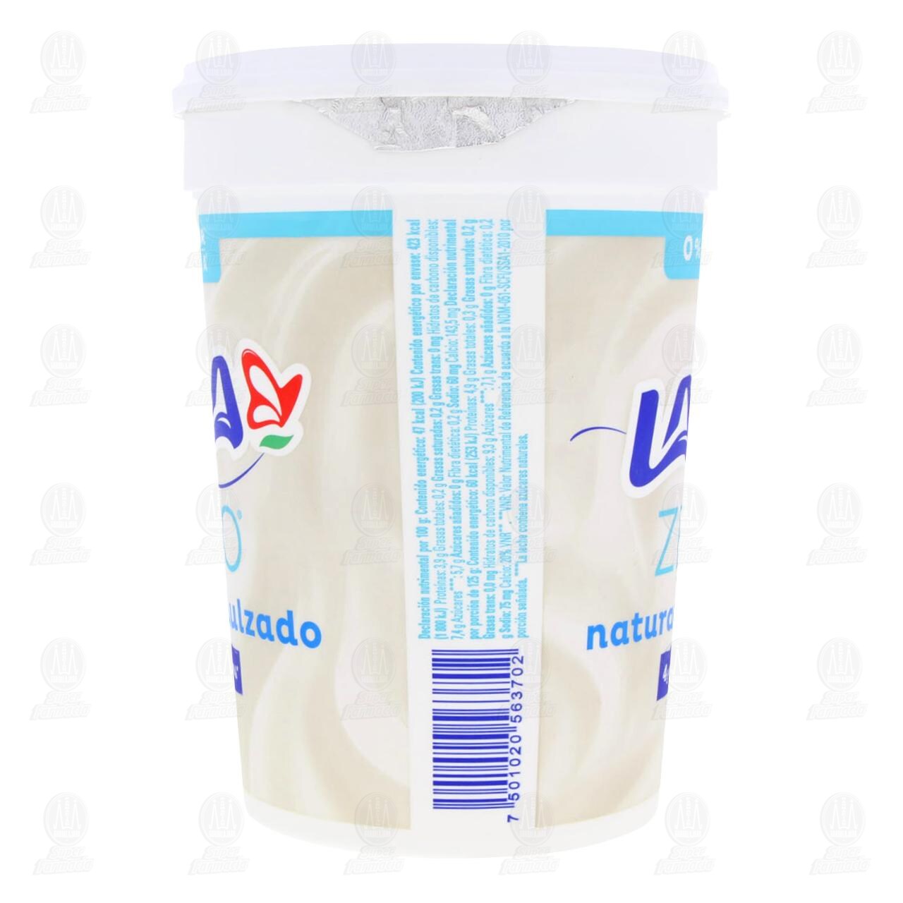 Yoghurt Natural Lala Zero Endulzado, 900 gr. image number 2