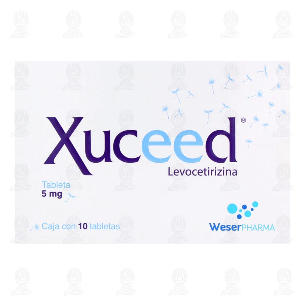Xuceed 5 mg, 10 Tabletas. image number 1