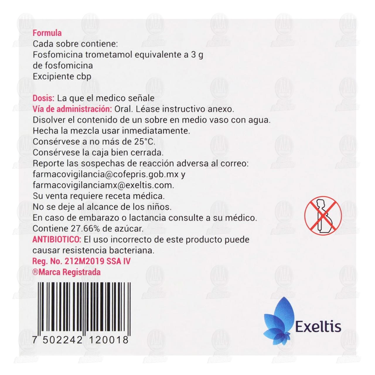 Fosune 3 gr Granulado, 1 Sobre. image number 2