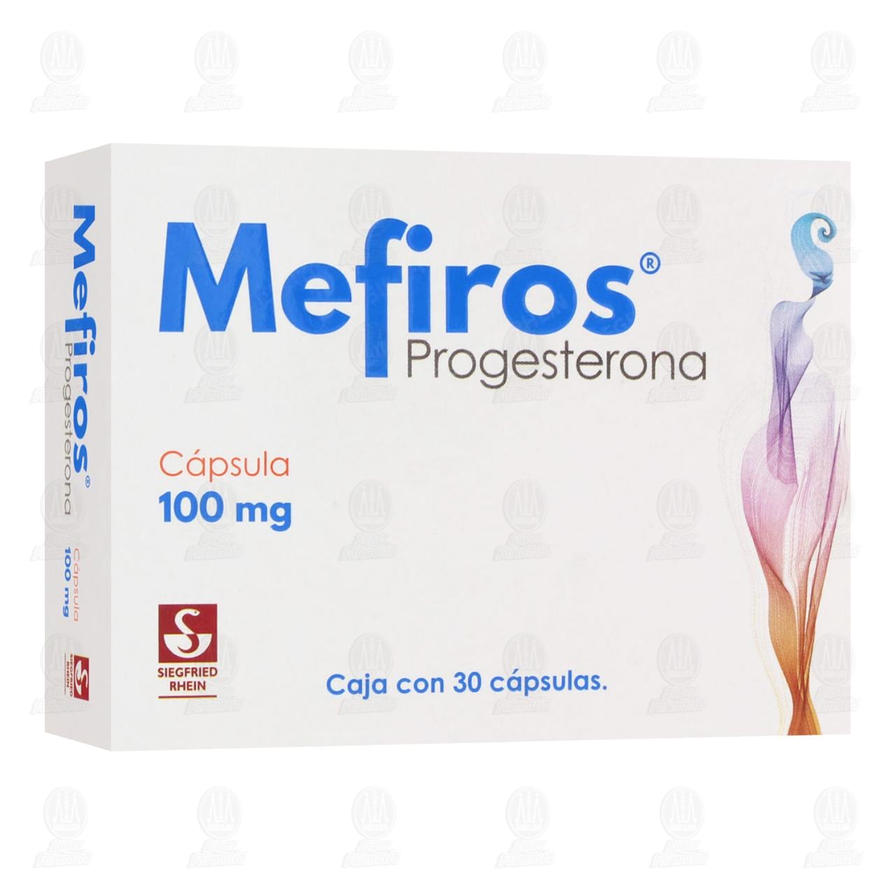 Mefiros 100 mg, 30 Cápsulas.