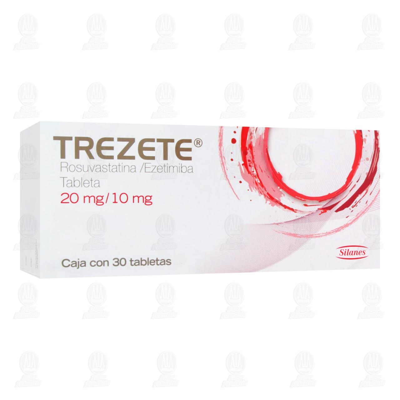 Trezete 20mg/10mg, 30 Tabletas. image number 0