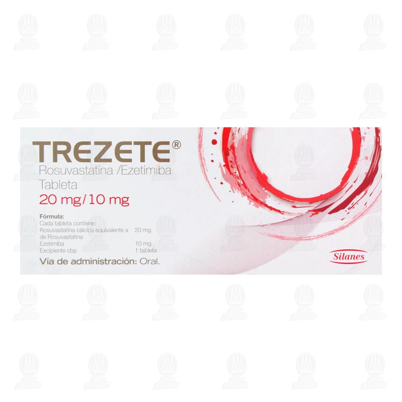 Trezete 20mg/10mg, 30 Tabletas. image number 2