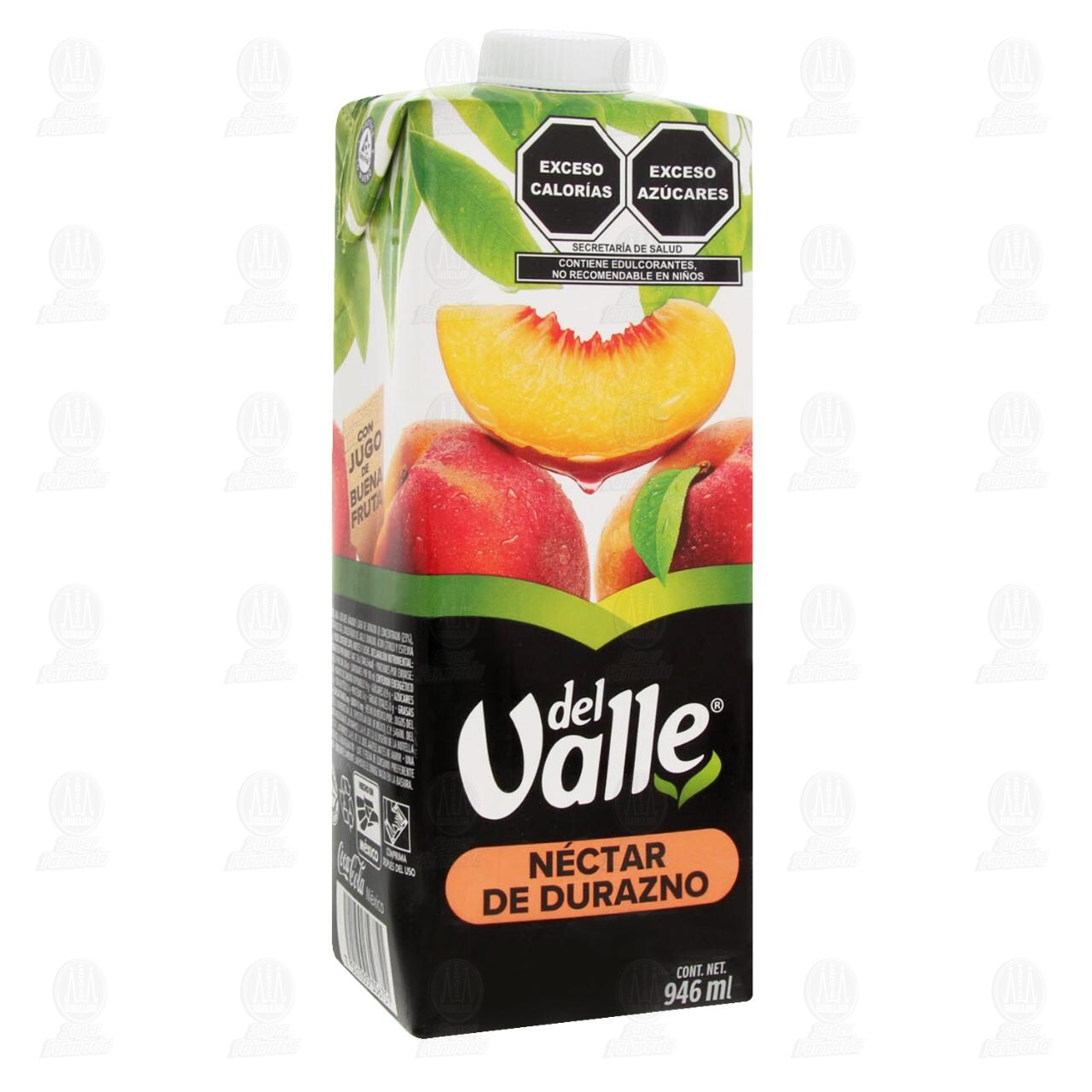 N&eacute;ctar del Valle Durazno, 946 ml. image number 0