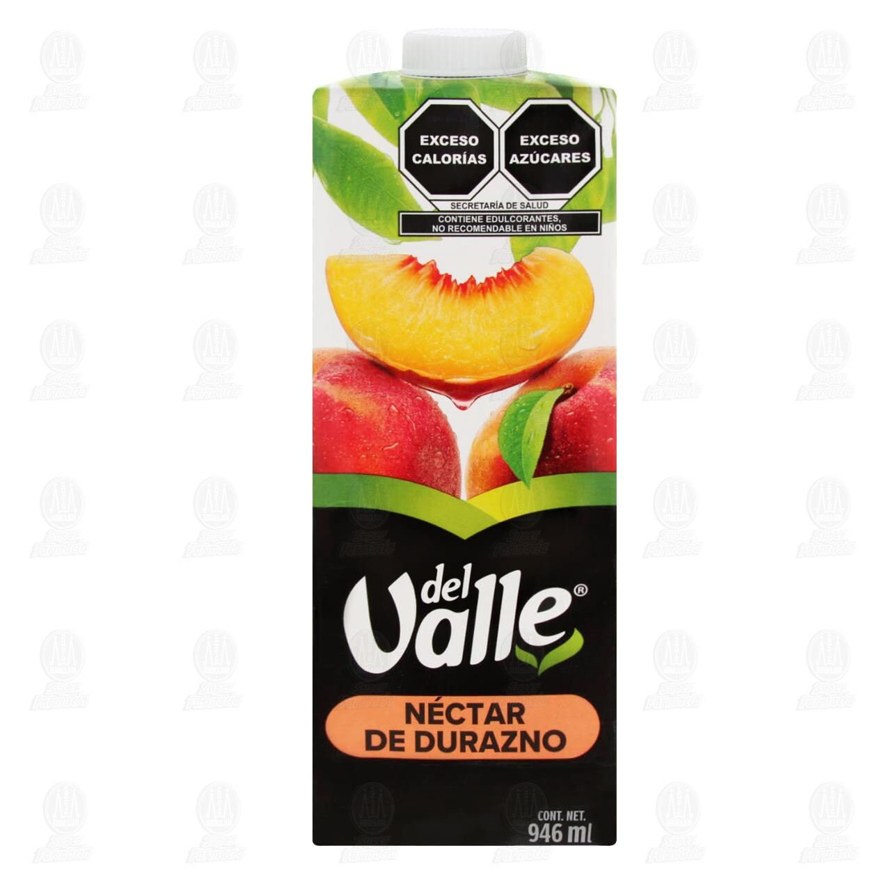 N&eacute;ctar del Valle Durazno, 946 ml. image number 1
