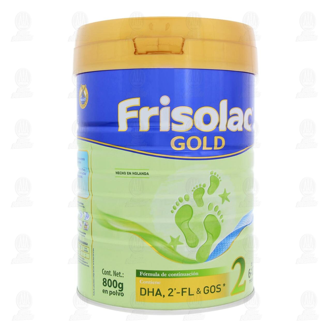 F&oacute;rmula Infantil Frisolac Gold 2 en Polvo (Edad 6-12 Meses), 800 gr.