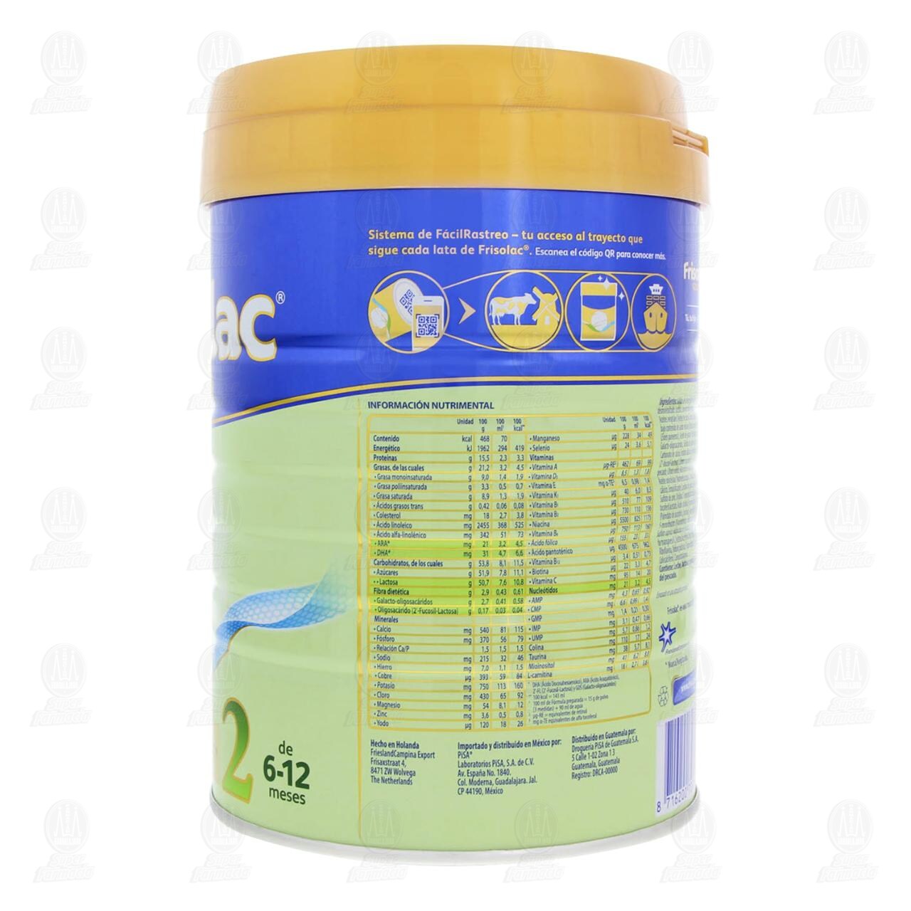 F&oacute;rmula Infantil Frisolac Gold 2 en Polvo (Edad 6-12 Meses), 800 gr. image number 3