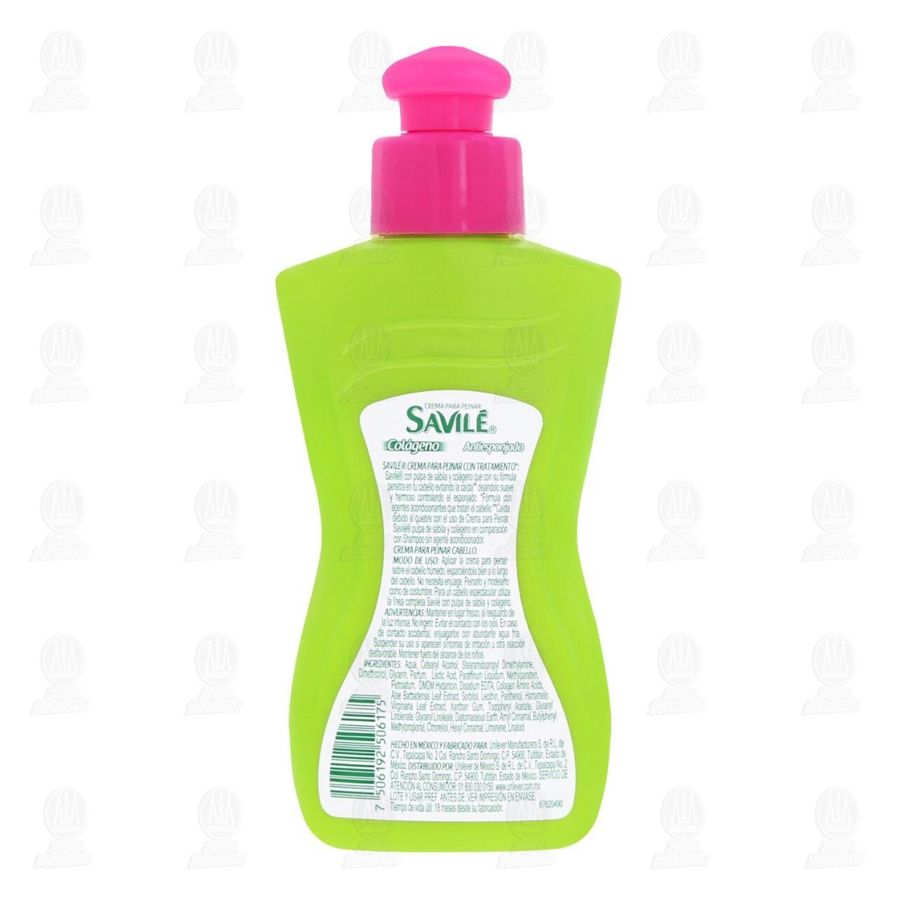 Crema para Peinar Savil&eacute; Anti-Esponjado Col&aacute;geno, 100 ml. image number 2