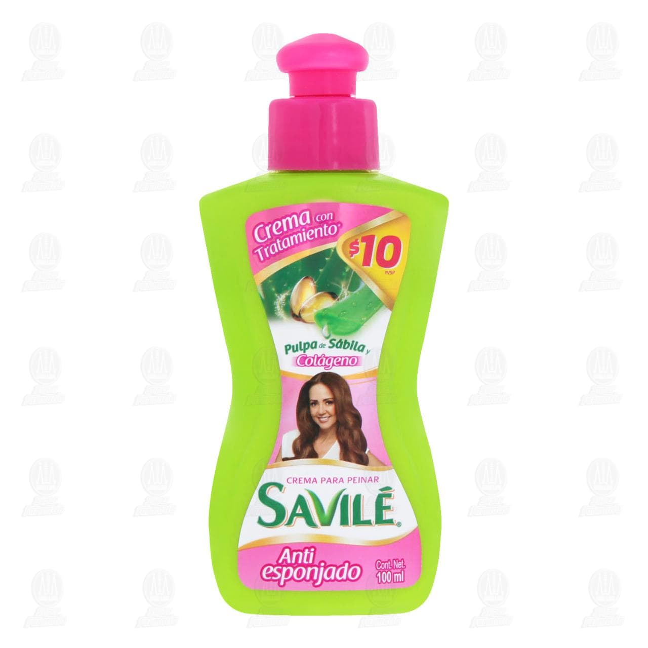 Crema para Peinar Savil&eacute; Anti-Esponjado Col&aacute;geno, 100 ml. image number 1