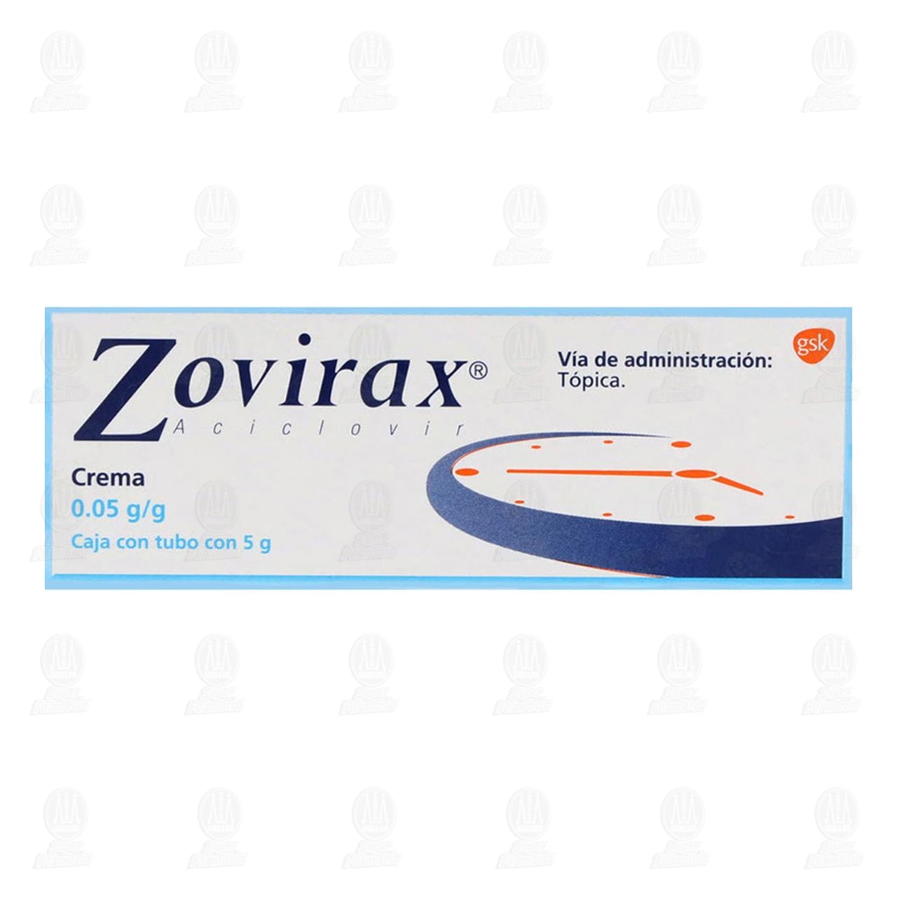 Zovirax Crema 0.05gr/gr, 5 gr. image number 1