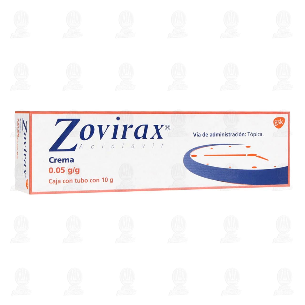 Zovirax Crema 0.05gr/gr, 10 gr. image number 0
