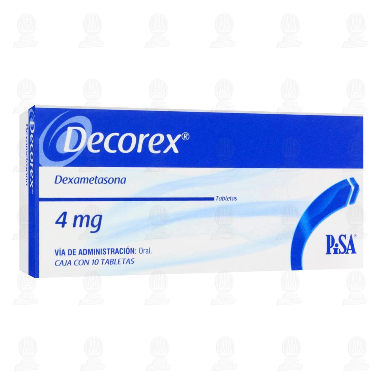Imagen para Decorex 4 mg, 10 Tabletas.