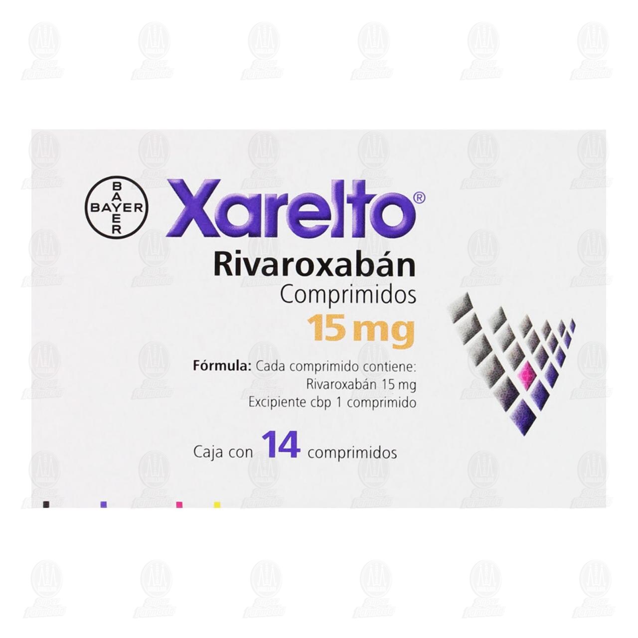 Xarelto 15 mg, 14 Comprimidos. image number 2