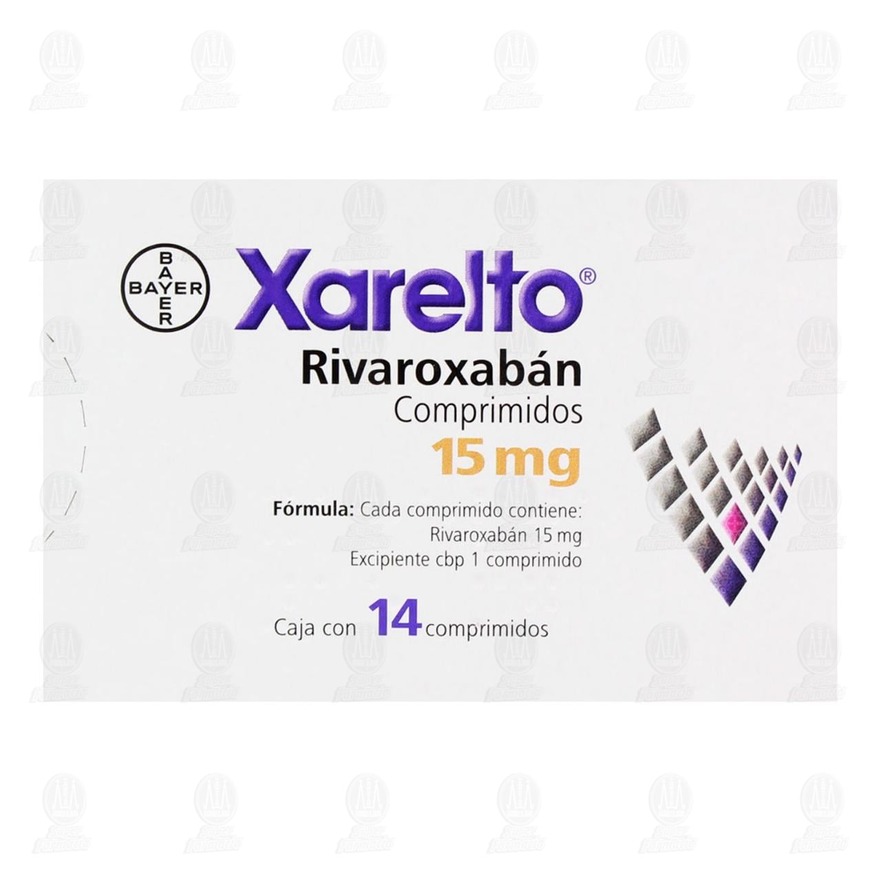 Xarelto 15 mg, 14 Comprimidos. image number 1