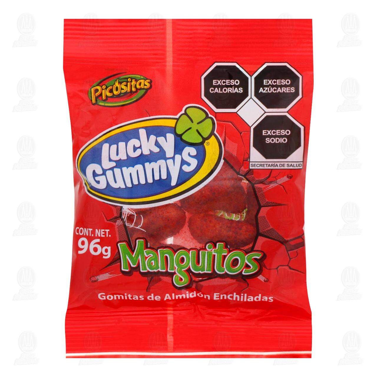 Gomitas Lucky Gummys Manguitos, 96 gr. image number 0