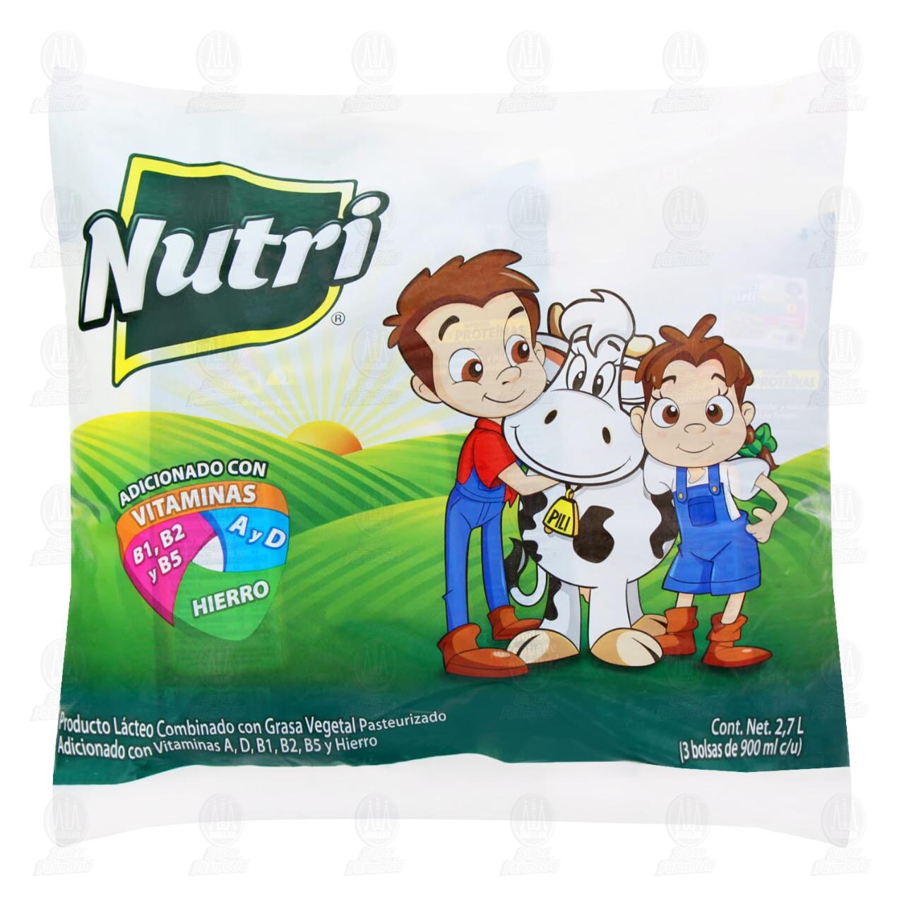 Producto L&aacute;cteo Nutri, 900 ml 3 pzas. image number 0