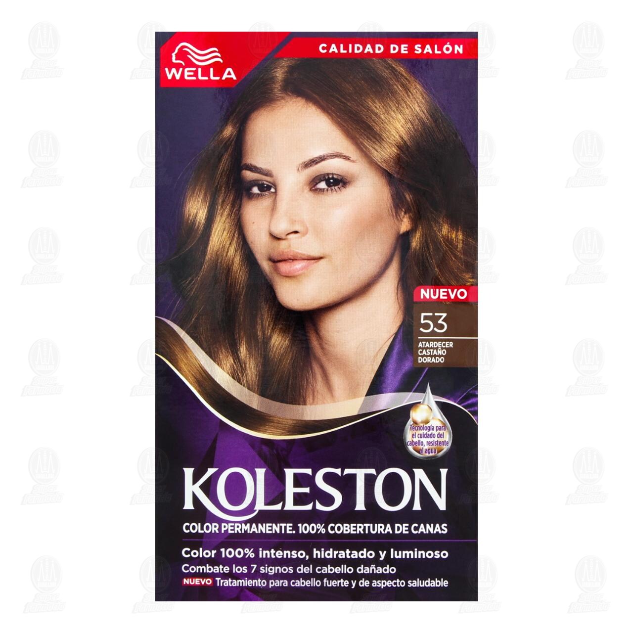 Tinte Koleston en Crema Color Atardecer Casta&ntilde;o Dorado (53), 1 pz. image number 1