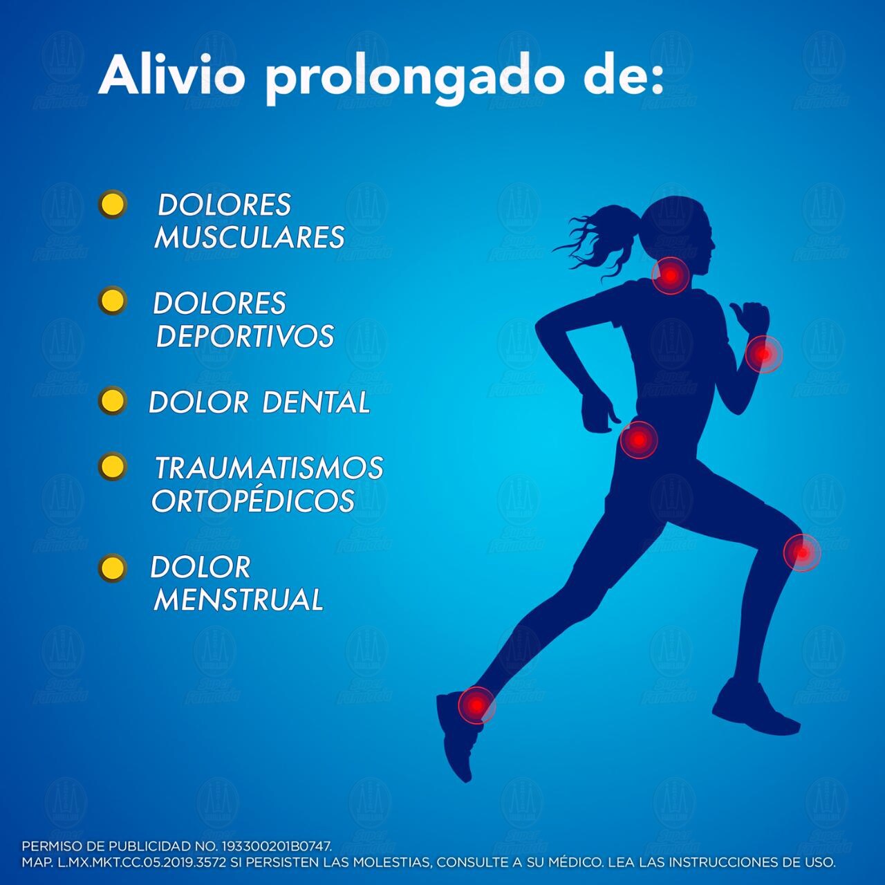 Flanax 550 mg Analg&eacute;sico, 6 Tabletas. image number 3