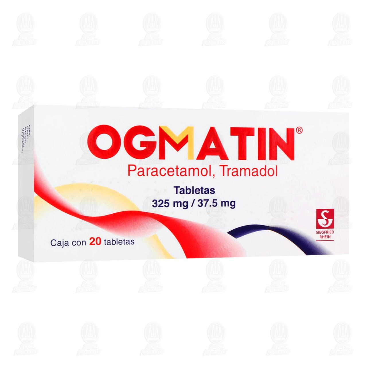 Ogmatin 325mg/37.5mg, 20 Tabletas. image number 0