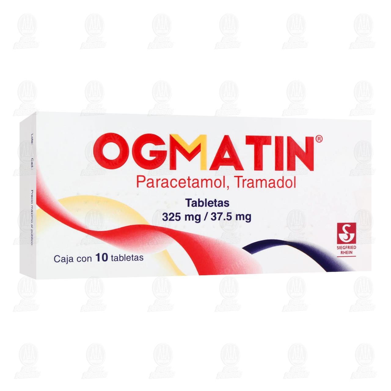 Ogmatin 325mg/37.5mg, 10 Tabletas. image number 0