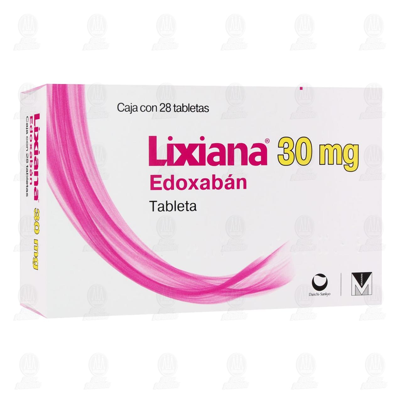 Imagen para Lixiana 30mg 28 Tabletas