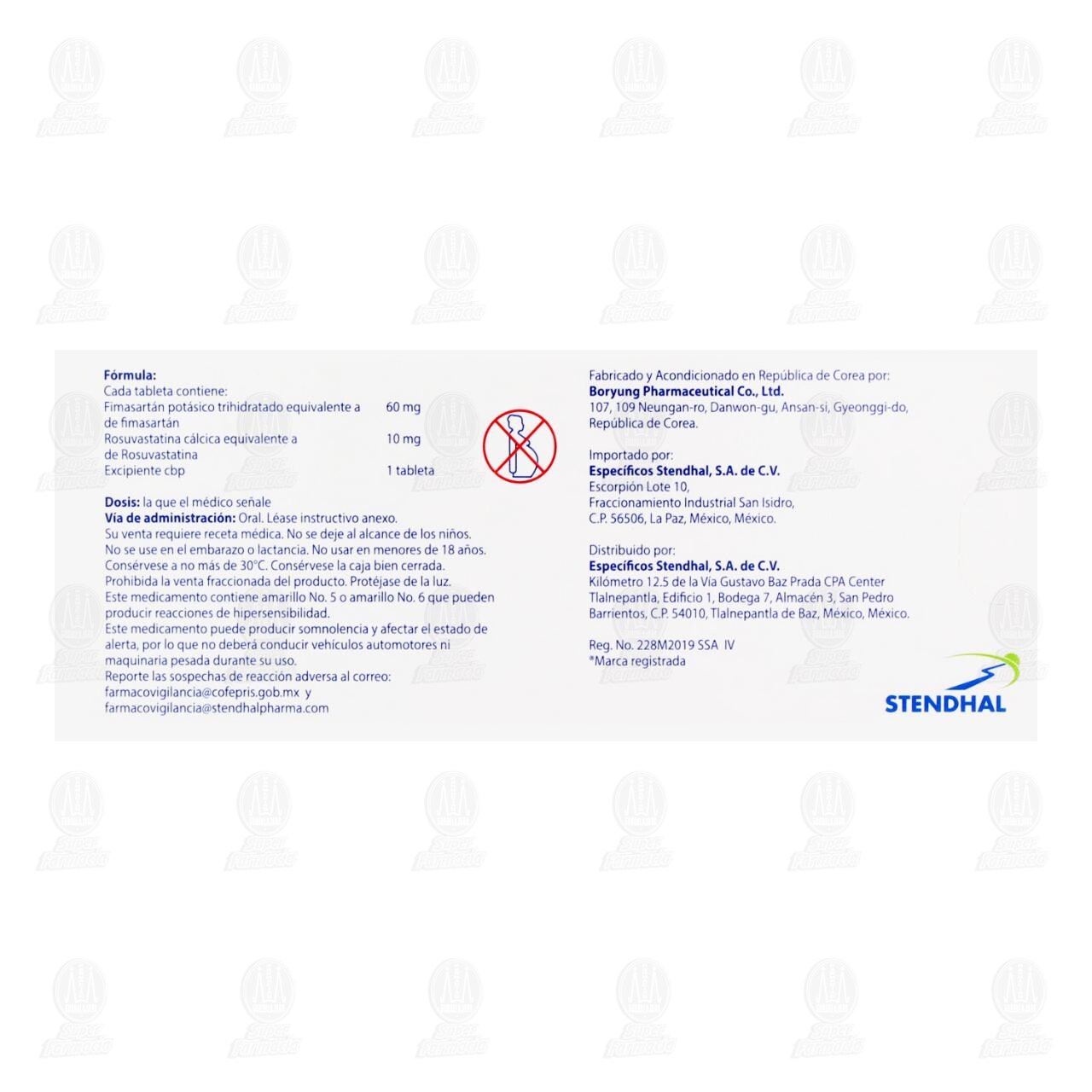 Arahkor-Pre 60mg/10mg, 30 Tabletas. image number 2