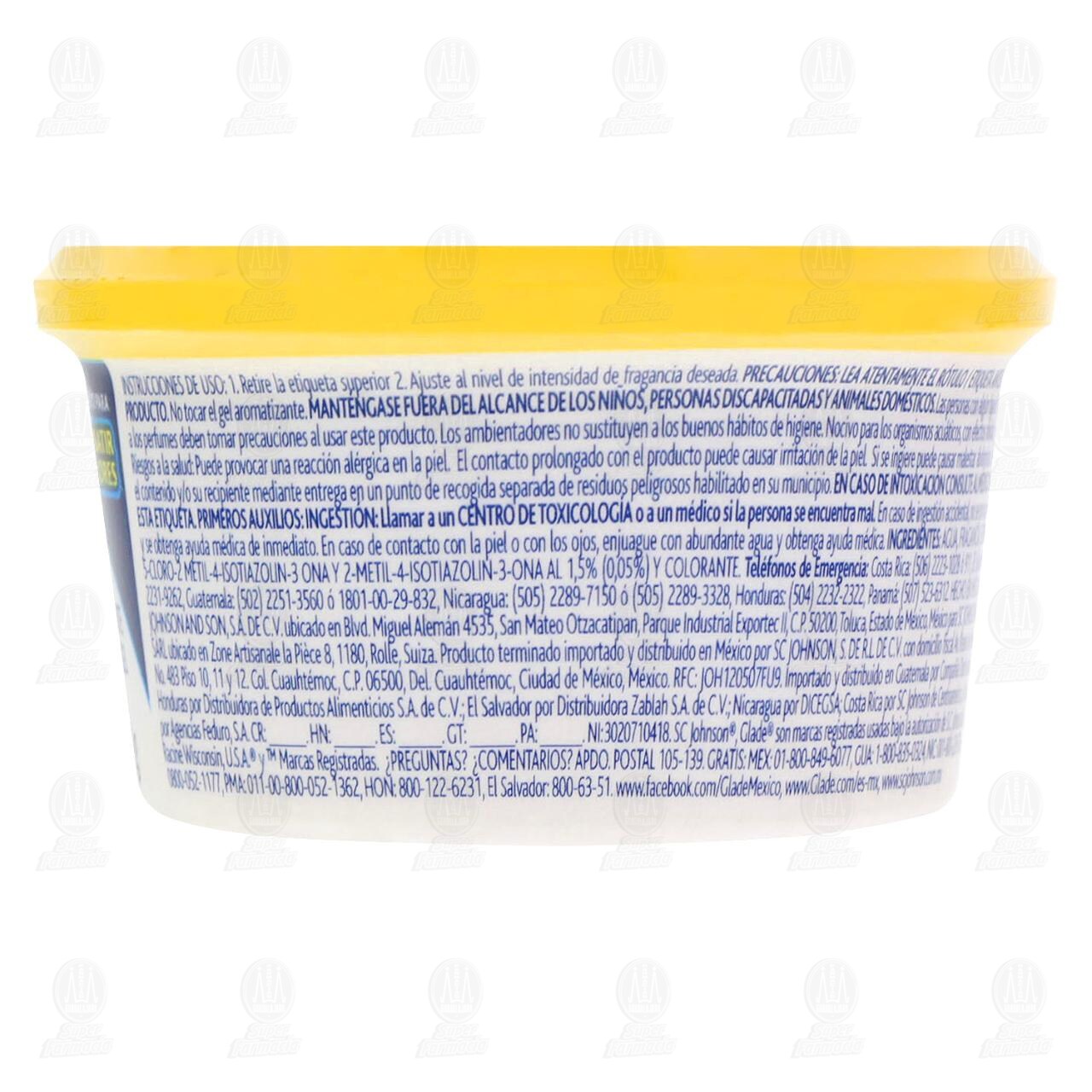 Aromatizante Glade Mini Gel Lim&oacute;n, 70 gr. image number 2