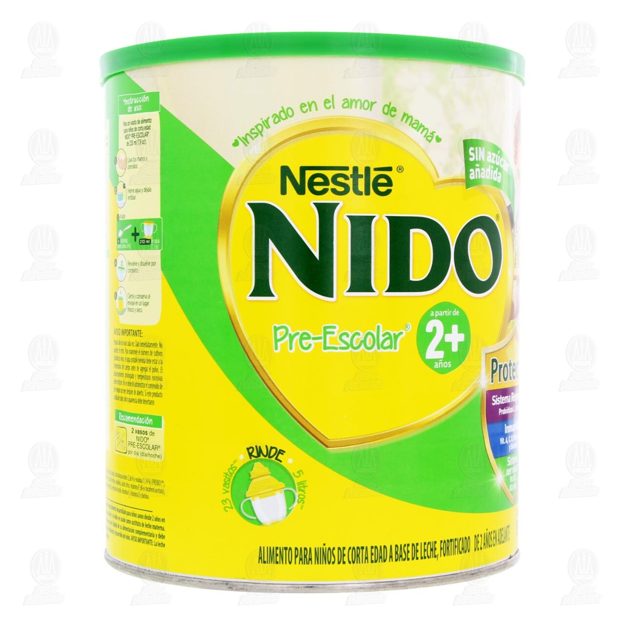 Alimento para Ni&ntilde;os Nestl&eacute; Nido Pre-Escolar 2+, 800 gr. image number 0