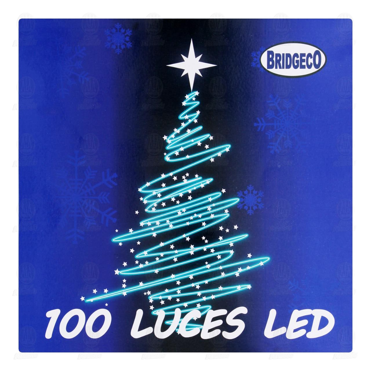 Serie de Luces Led Bridgeco Navideñas Color Blanco Calido, 1 pz.