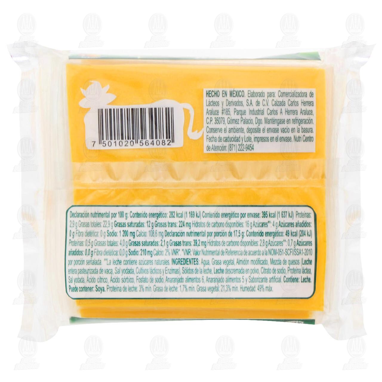 Queso Americano Nutri en Rebanadas, 140 gr. image number 1