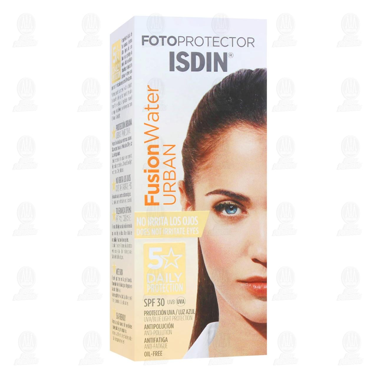 Imagen para Fotoprotector Isdin Fusion Water Urban SPF30, 50 ml.