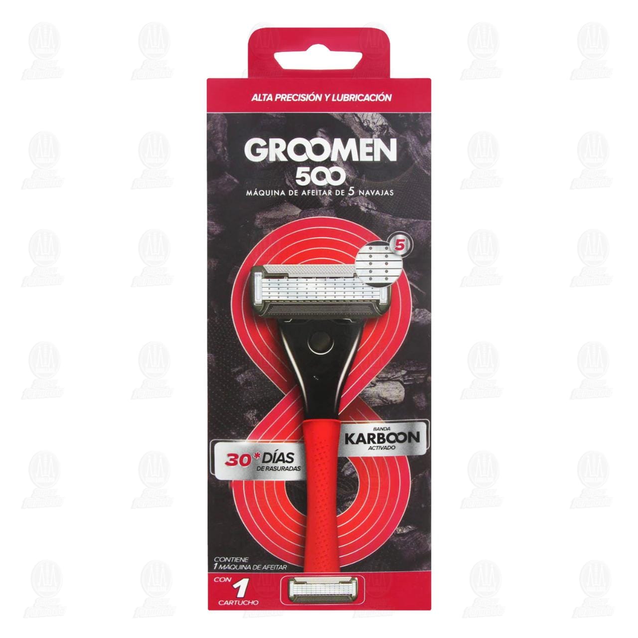 M&aacute;quina de Afeitar Groomen 500 con Cartucho, 2 pzas. image number 1