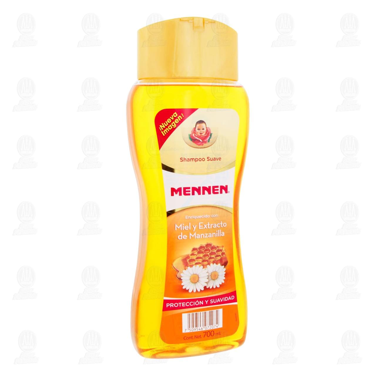 Imagen para Shampoo para Bebé Mennen Enriquecido con Miel y Extracto de Manzanilla, 700 ml.