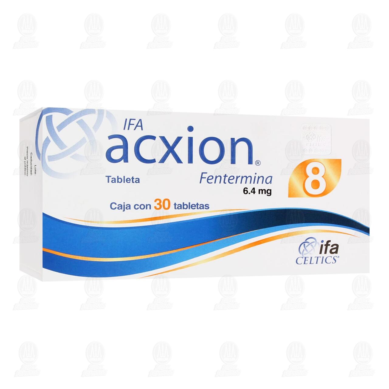 Acxion 6.4 mg, 30 Tabletas. image number 0