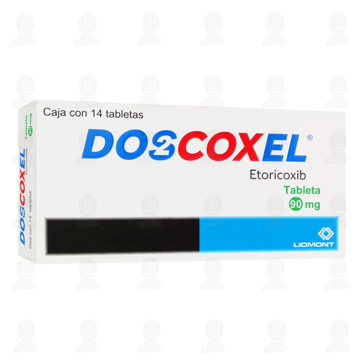 Doscoxel 90 mg, 14 Tabletas. image number 0