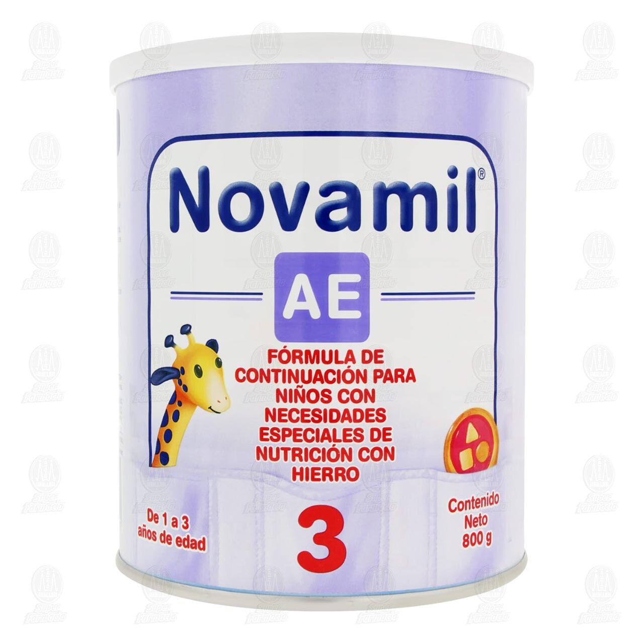 F&oacute;rmula L&aacute;ctea Novamil AE Etapa 3 en Polvo (Edad 1-3 A&ntilde;os), 800 gr. image number 1