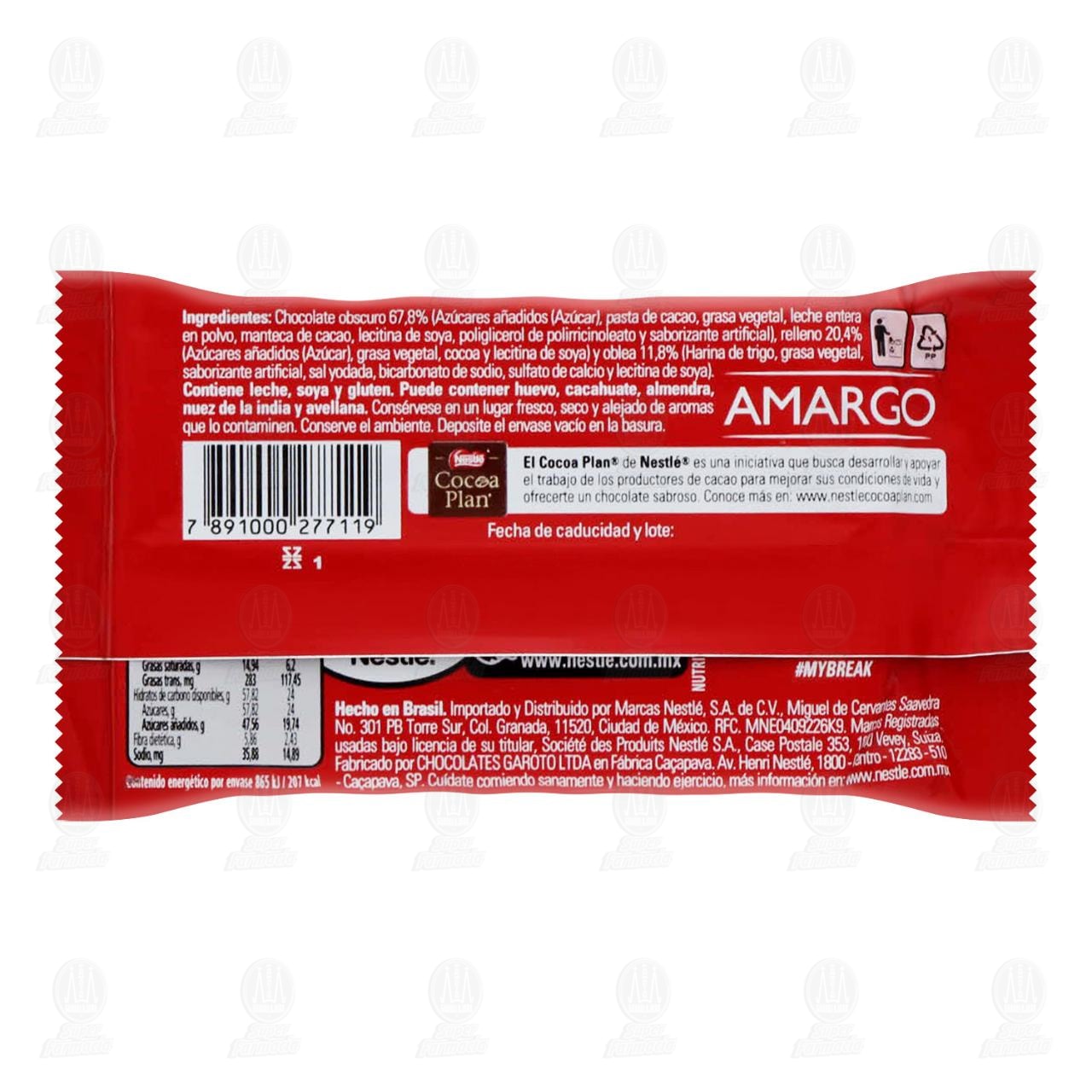 Chocolate Kit Kat Dark, 41.5 gr. image number 1